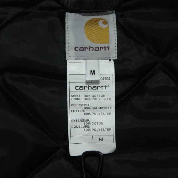 RARE Vintage Carhartt x Bape Faded Black Camo Arctic Vest - Picture 9 of 16